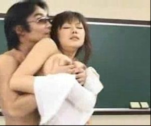 Horny Asian Teacher - 3 min